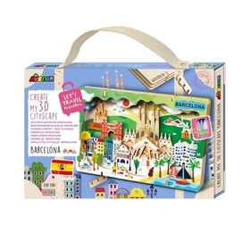 Városkép 3D puzzle, Barcelona Avenir