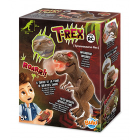 Távirányítós T-Rex füst és fény efekttel BUKI