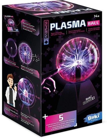 Plazma dekor lámpa 5 kísérlettel BUKI
