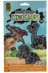Karckép hűtőmágnes készítő, Dinoszauruszok Grafix