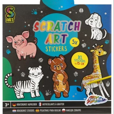 Karckép matrica készítő készlet, állatos Grafix