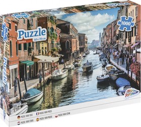 1000 darabos puzzle 50x70 cm, Velence Grafix