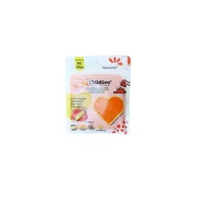 ChildGen 100% természetes gyurma visszazárható tasakban  125 gr, Narancssárga