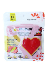 ChildGen 100% természetes gyurma visszazárható tasakban  125 gr, Piros