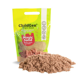 ChildGen kinetikus homokgyurma zacskóban 907 gr, Natúr színű