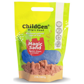 ChildGen kinetikus homokgyurma zacskóban 907 gr, Kék
