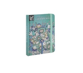 Színezőfüzet gumiszalaggal 50 lapos, zöld CraftArt