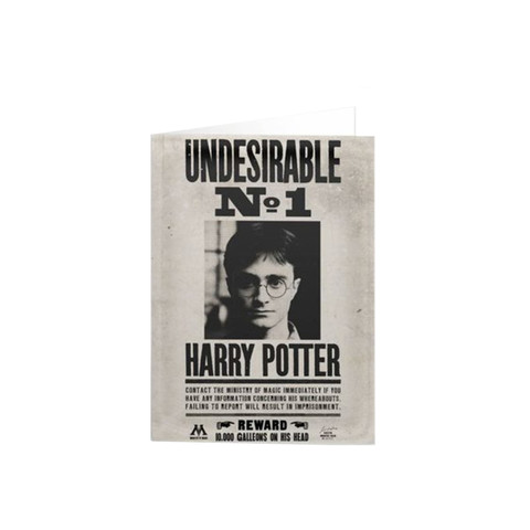 Harry Potter lentikuláris üdvözlőkártya