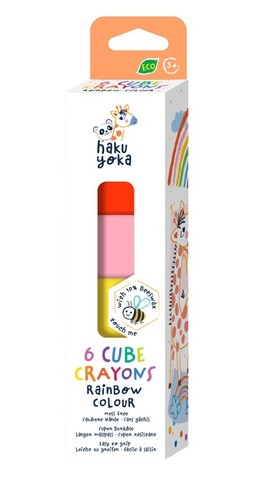 Méhviaszos zsírkréta kockák 6 db-os, Óceán Haku Yoka