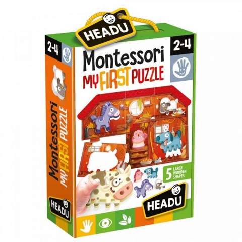 Montessori Első puzzle -Tanya- Montessori First Puzzle the Farm