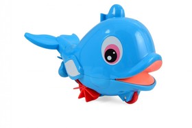 Felhúzható delfin fürdö és gurulós játék, Magni