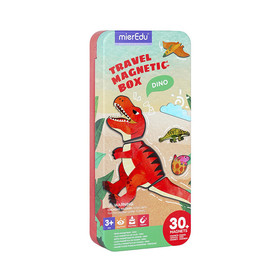 Mágneses puzzle játék, Dinoszauruszok MierEdu