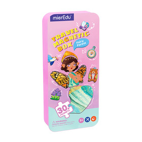Mágneses puzzle játék, Tündérerdő MierEdu