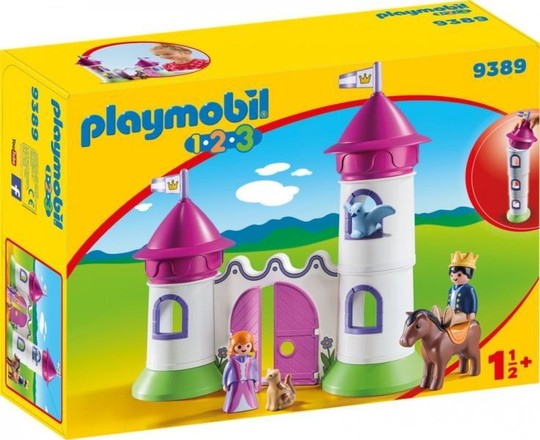 Tornyos kastély kicsiknek 9389 Playmobil 1.2.3.