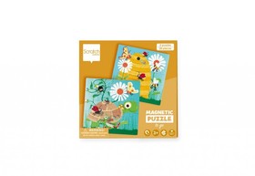 Mágneses puzzle könyv - A kertben - Scratch Europe