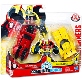 Transformers: Combiner Force - Sideswipe és Bumblebee akciófigura