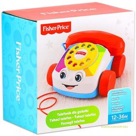 Fisher-Price: készségfejlesztő klasszikus tárcsás telefon