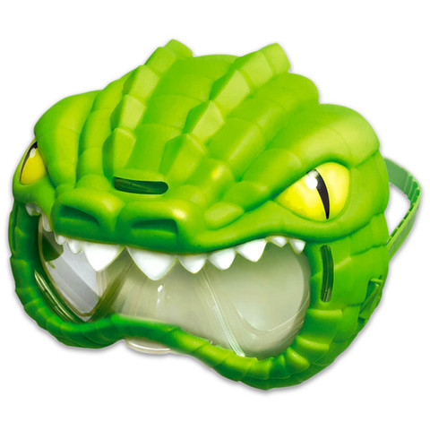 Aqua Creatures: krokodil úszómaszk - zöld