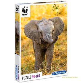 Clementoni: elefánt 104 darabos bébi puzzle