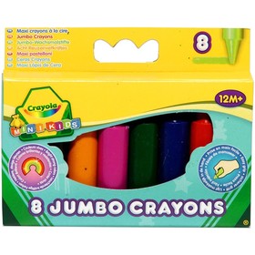 Crayola: 8 db színes tömzsi viaszkréta