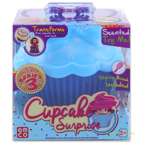 Cupcake: Meglepetés Sütibaba - Violet