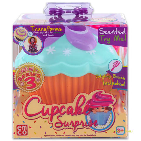 Cupcake: Meglepetés Sütibaba - Ava