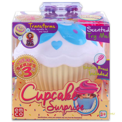 Cupcake: Meglepetés Sütibaba - Evelyn