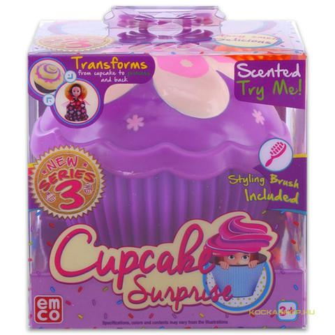Cupcake: Meglepetés Sütibaba - Olivia
