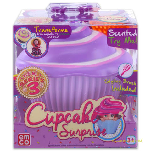 Cupcake: Meglepetés Sütibaba - Jasmine