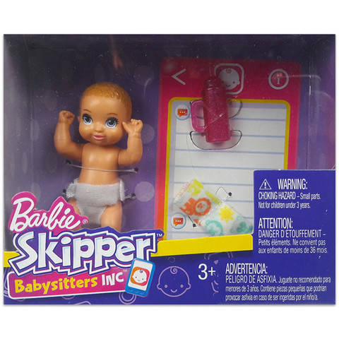 Barbie Skipper Babysitters: Világosbarna hajú kisbaba