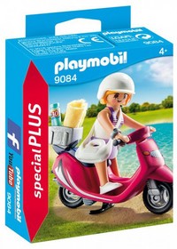 Playmobil 9084 - Lány robogón