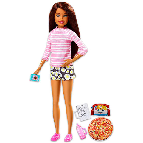Barbie Skipper Babysitters: Barna hajú Barbie pizzával