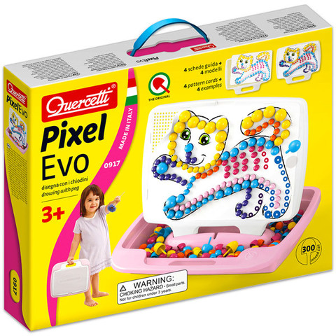 Quercetti: Pixel Evo pötyi játék - lányos