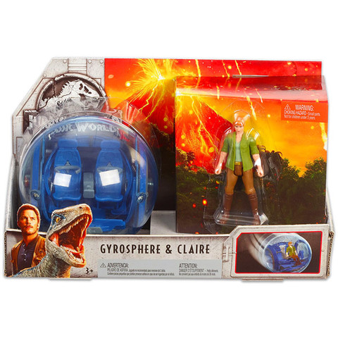 Jurassic World 2: Gyrosphere és Claire figura
