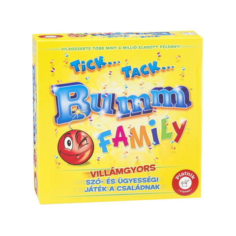 Tick Tack Bumm Family társasjáték