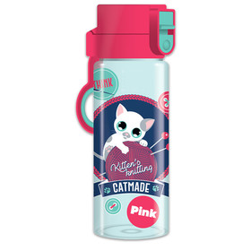 Think Pink: cica mintás kulacs - 475 ml