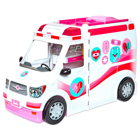 Barbie: mentőautó fénnyel és hanggal - Mattel