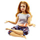 Barbie Mozgásra Tervezve: sötét szőke hajú jóga Barbie