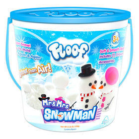 Floof! Hópehely gyurma: hóember készlet - 35g