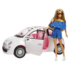 Barbie: Barbie Fiat 500 autóval