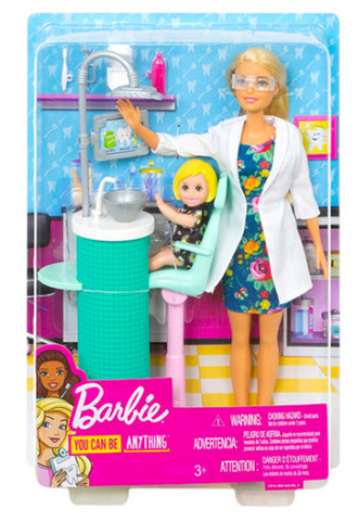 Barbie karrierista szettek: fogorvos