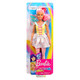 Barbie Dreamtopia: pink hajú Tündér baba
