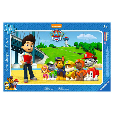 Mancs őrjárat 15 darabos keretes puzzle