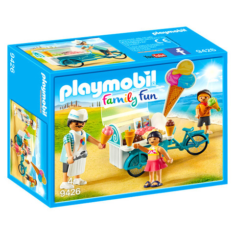 Playmobil 9426 - Mozgó fagylaltárus