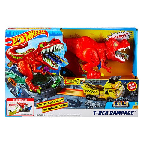 Hot Wheels: T-Rex zúzó pályaszett