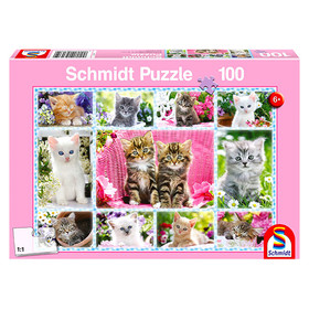 Schmidt: Cicák 100 db-os puzzle