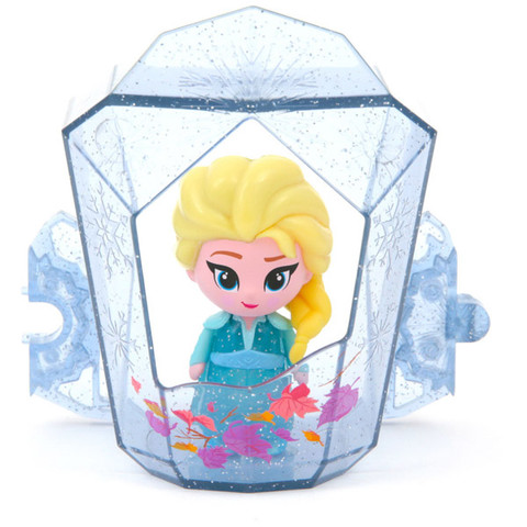 Disney hercegnők Jégvarázs 2: Suttogj és világít! Mini baba kristályban, többféle