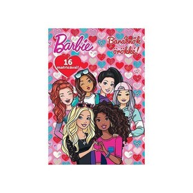 Barbie: Barátnők örökké! Foglalkoztató füzet, 16 db matricával