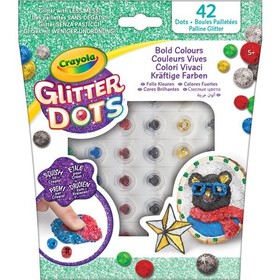 Crayola: Glitteres Dekorgyöngyök: Utántöltő készlet