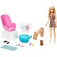 Barbie feltöltődés - Körömstúdió játékszett